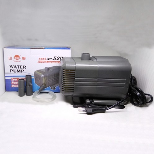 Pompa Air Yamano WP 5200 Filter Aquarium Kolam Ikan Hidroponik WP5200