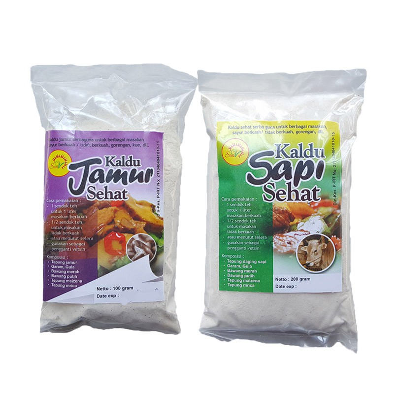 Sun V Kaldu Jamur /Sapi Sehat Non MSG  Shopee Indonesia