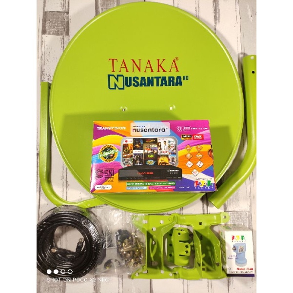 Parabola mini 45 cm dg Nusantara HD Transvision