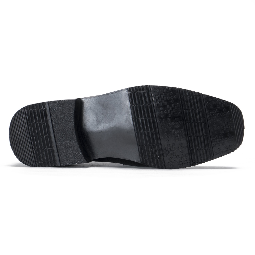 Sepatu Pria Pantofel Warna Hitam Kerja Formal Kulit Asli 603