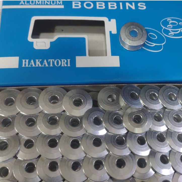 Bobbin / Spool / Spull Aluminium Mesin Jahit Industri Jarum 1