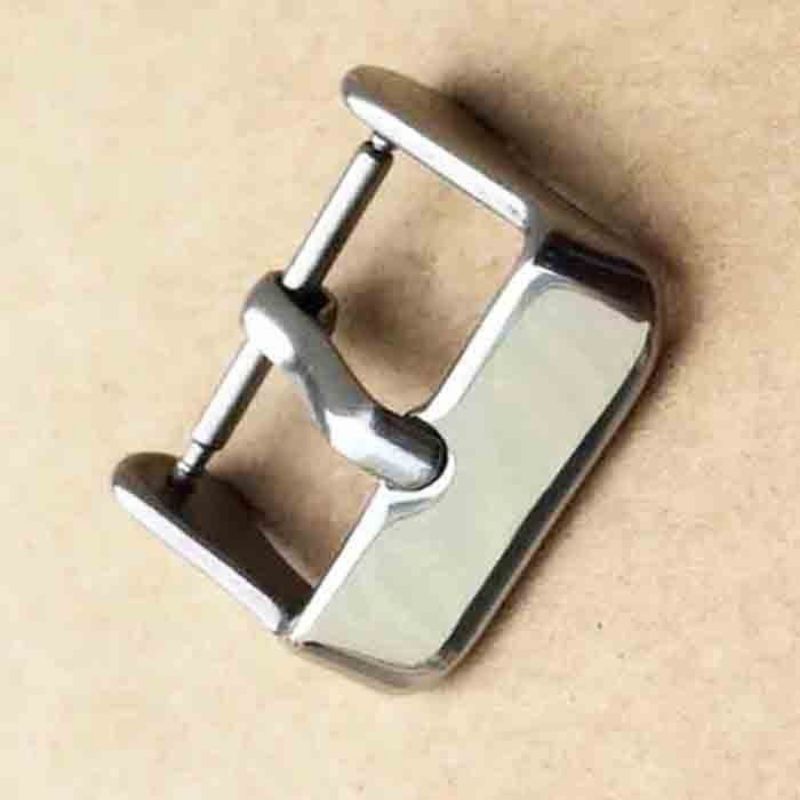 Buckle GESPER Pengait Jam Tangan Stainless Steel Silver UK 12mm 16mm 18mm 20mm 22mm 24mm 26mm