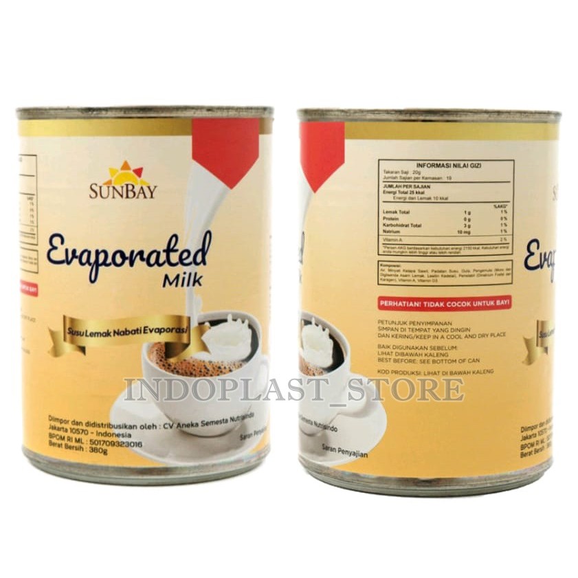 

Susu Evaporasi Sunbay 380 gram / Evaporated Sunbay 380gram