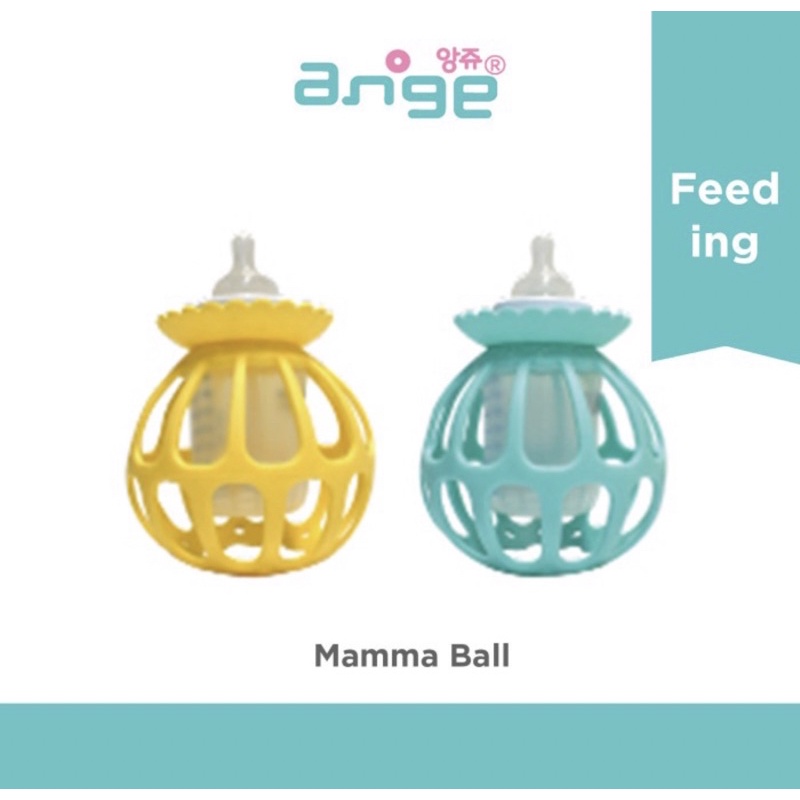 Ange Mamma Ball Baby Bottle Holder - Mainan bayi/Gigitan bayi