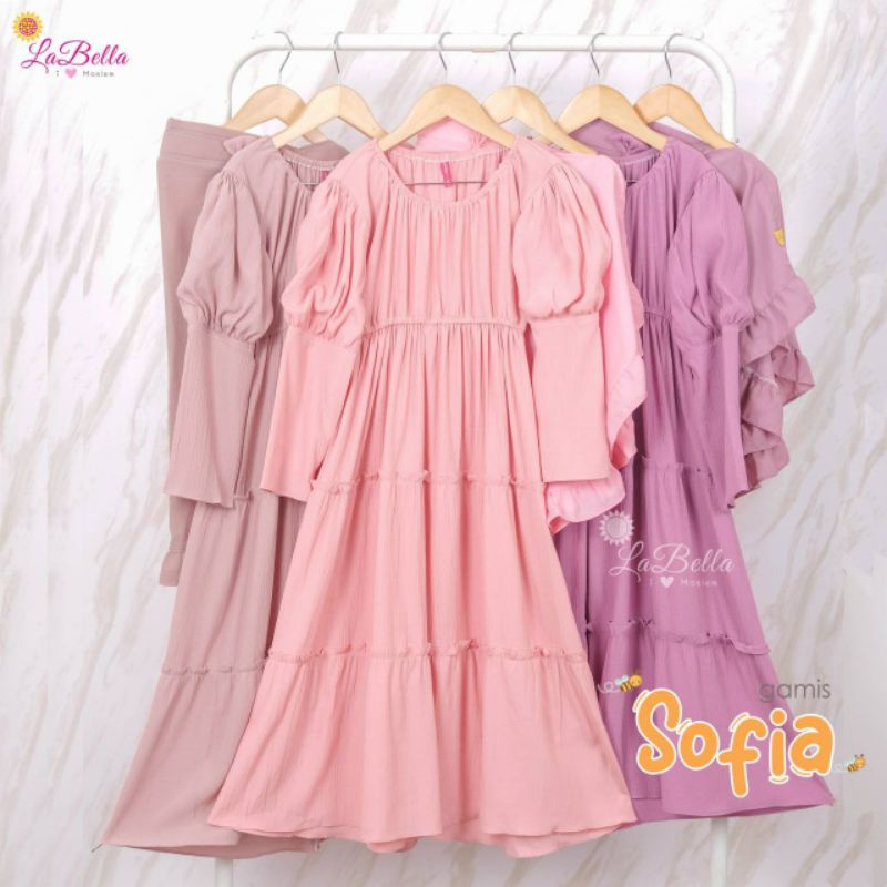 Gamis Anak Sofia Labella {CUCI GUDANG} Alilah Store