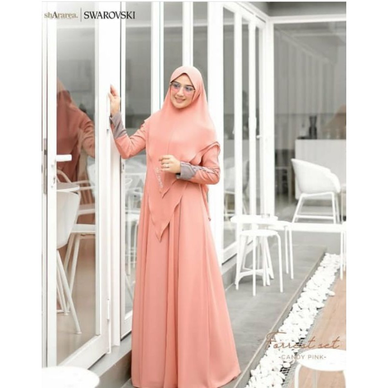 baju muslim wanita | Forres set by shararea | busana muslim wanita| gamis syari|