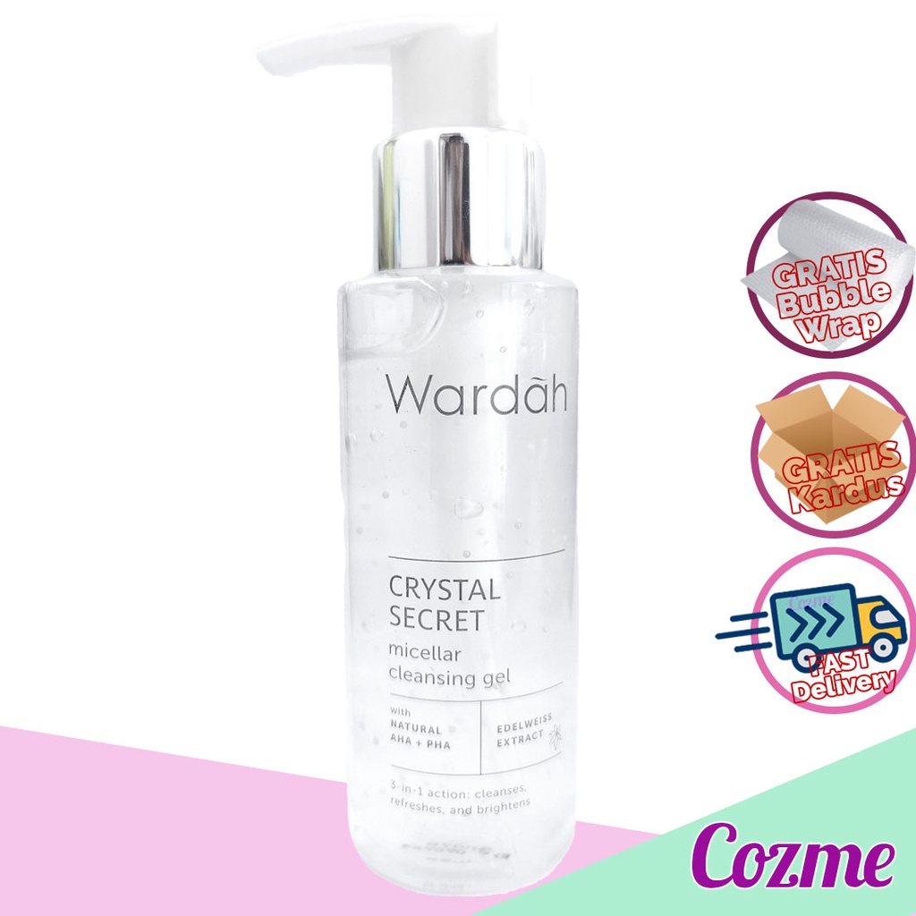 WARDAH CRYSTAL SECRET Micellar Cleansing Gel 95mL