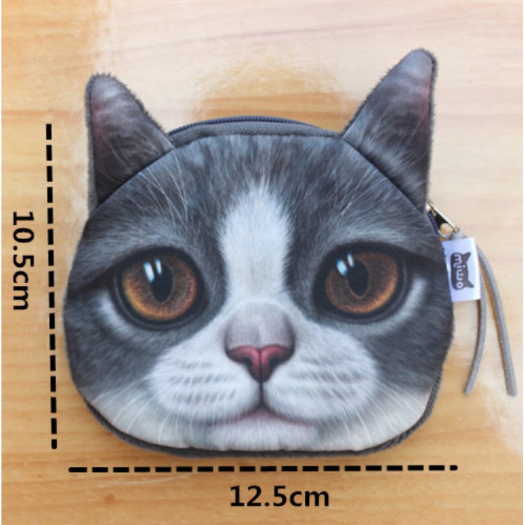 Dompet Koin karakter Kucing / Coin pouch Uang FASHION KOREA