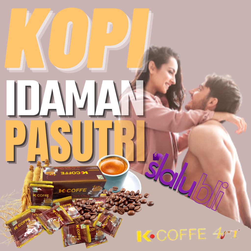 

K Coffee 4 In 1 Kopi Ginseng Stamina