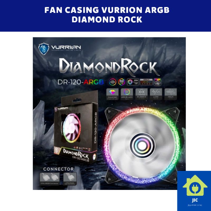FAN CASING VURRION ARGB DIAMOND ROCK