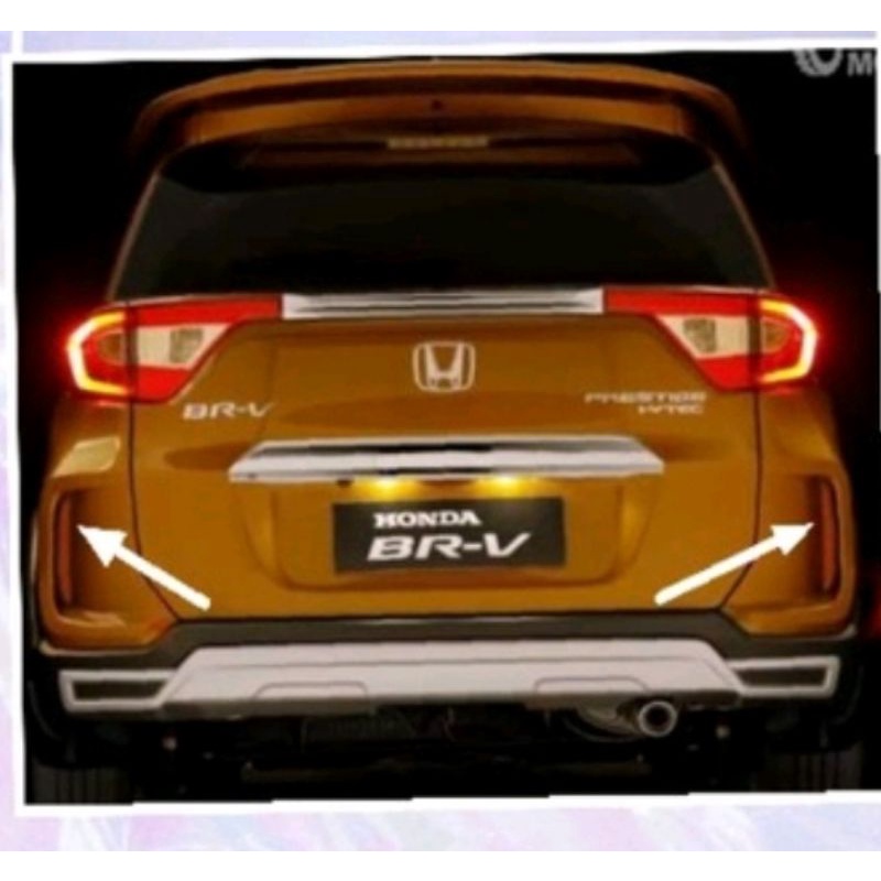 mata kucing Reflektor Bumper bemper Belakang HONDA BRV BR-V FACELIFT 2019 2020 UP