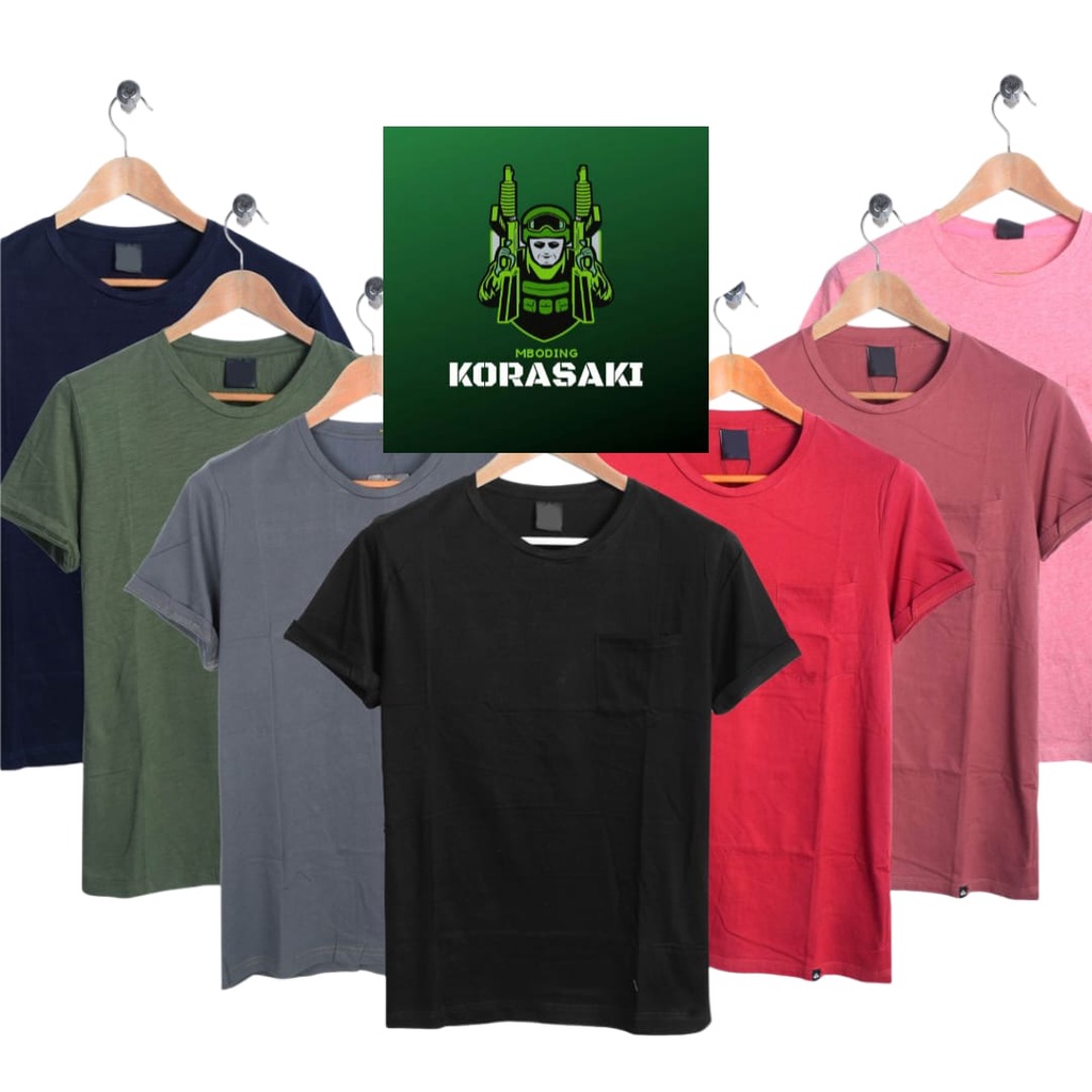 Kaos Polos Pria/Cowok/ Kaos Polos Distro Harga Murah