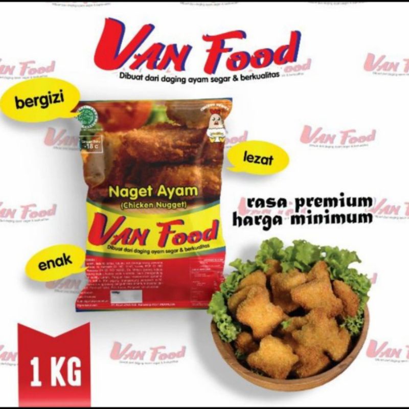 VAN FOOD NUGGET AYAM 1 KG