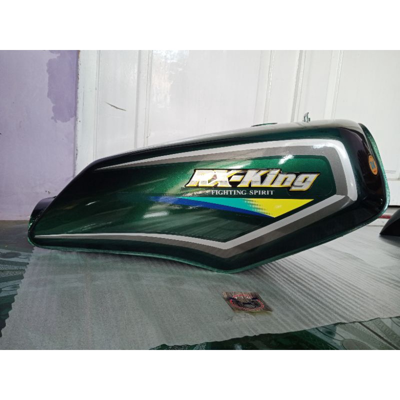 body fulset RX king tahun 2001 warna hijau pnp RX spesial-Tangki saja