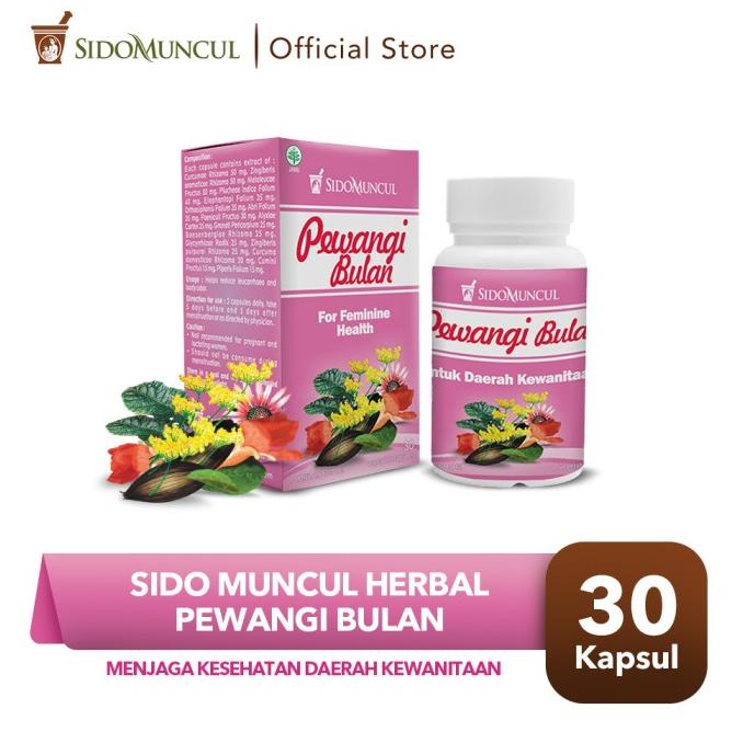 

BAYAR DITEMPAT Sido Muncul Herbal Pewangi Bulan 30 Kapsul - Keputihan Datang Bulan /OBAT HERBAL ASAM URAT/OBAT HERBAL PELANGSING/OBAT HERBAL KOLESTEROL/OBAT HERBAL DIABETES