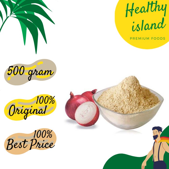 

Bawang Bombay Bubuk / Onion Powder - 500 gram