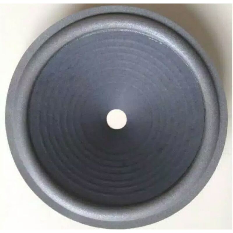 DAUN CONES KERTAS SPEAKER 10INCH WOOFER IMPORT, LOBANG 1INCHI ( KUALITAS BAGUS )