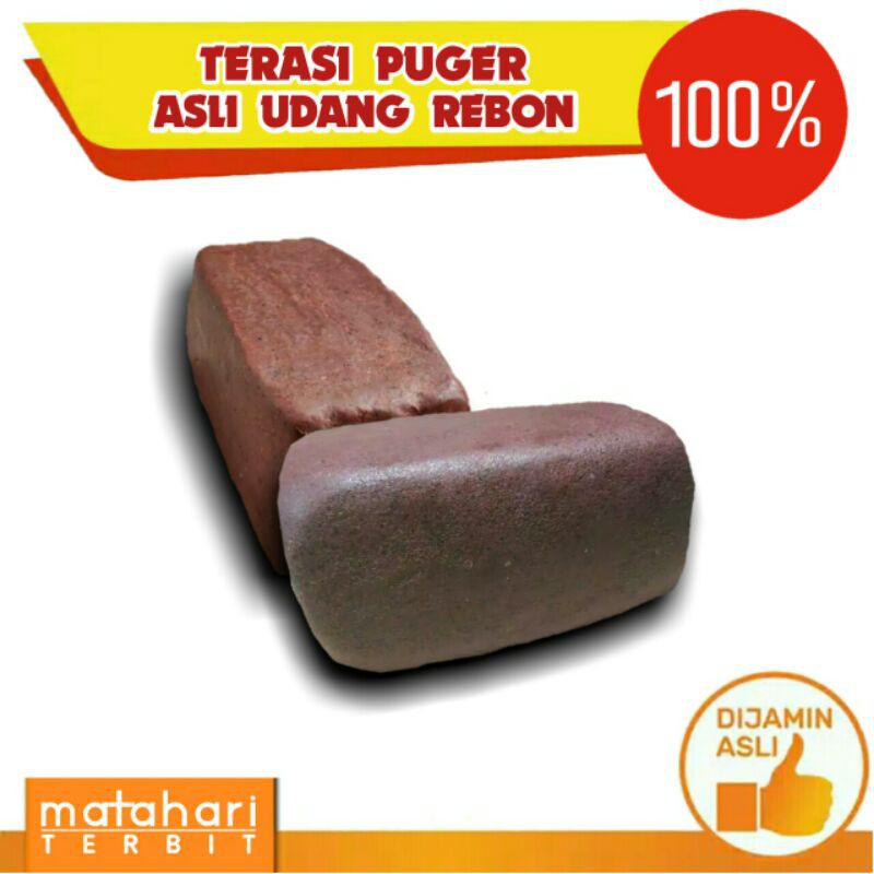 

TERASI PUGER - Asli Udang Rebon ( 1 kg )