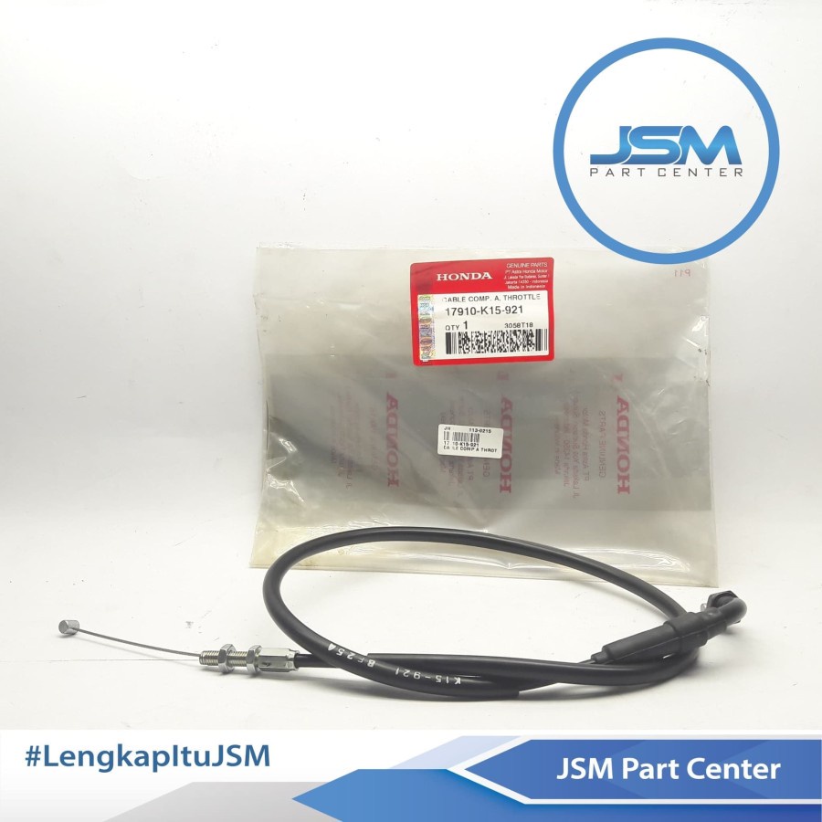 KABEL GAS CB 150 LED ATAS 17910-K15-921 ORIGINAL