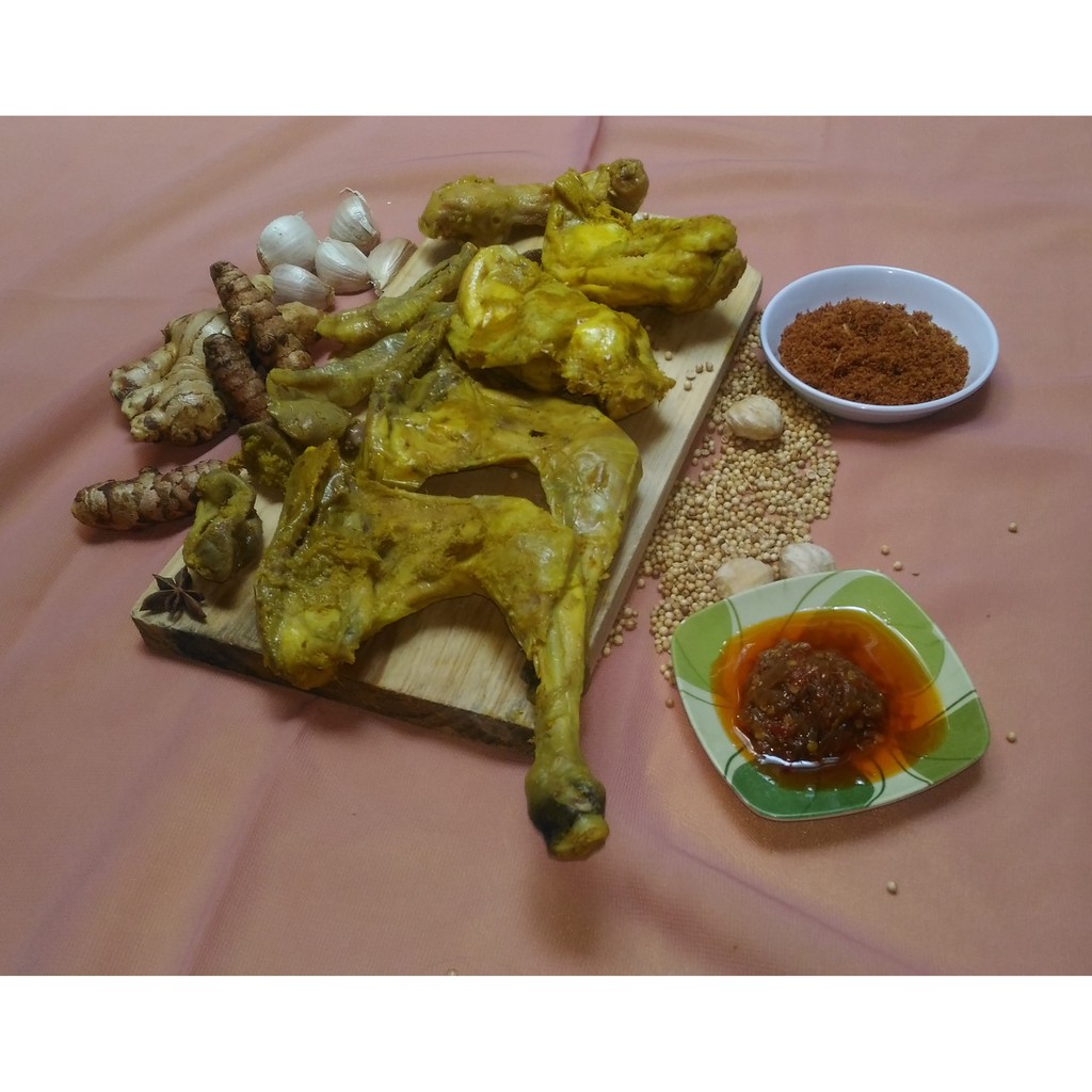 

Ayam Kampung Ungkep (Hamas Chick) - Siap goreng