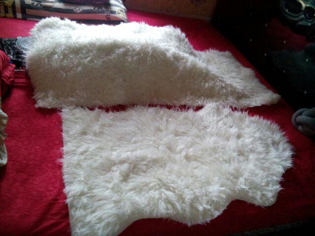 Karpet Bulu Korea Bentuk Ikan Rabbit Fur