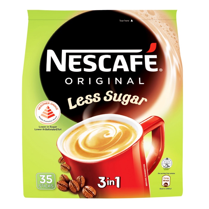 

Ds0Ds1D Nescafe 3 In 1 Instant Coffee - Original (Less Sugar) Ds20X11