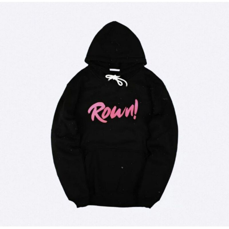 ROWN DIVISION - Hoodie | Sweater Jaket Whilsite Black Pink (HD022)