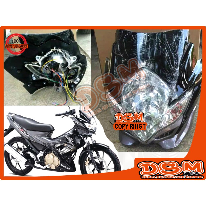 BATOK KEPALA FU BARONG 2012 / BATOK SATRIA FU 2012 / BATOK PLUS LAMPU TINGGAL PASANG FU 150 BARONG