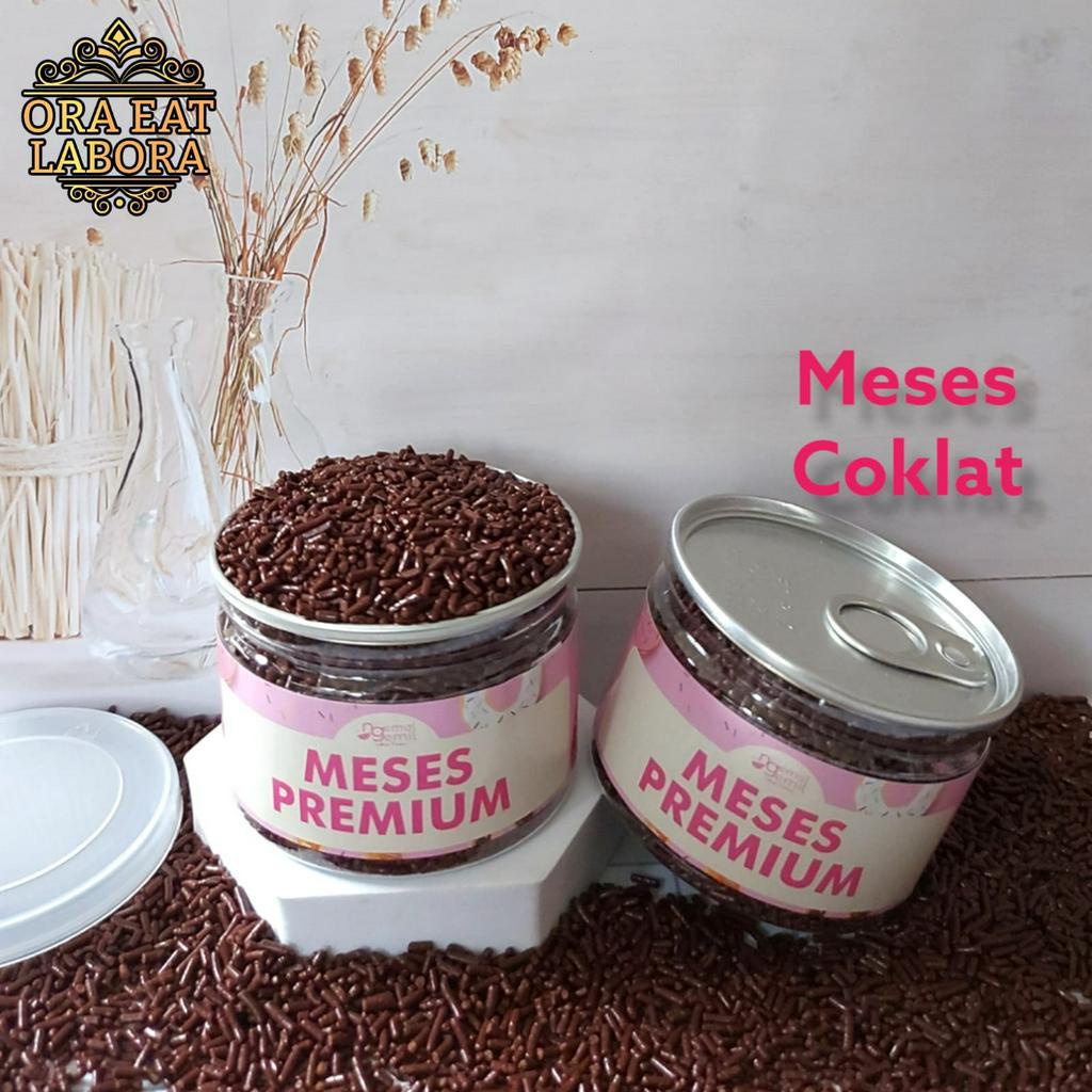 

Can Meses Cokelat Butiran Coklat Sprinkle Topping Kue Donut Bolu Kualitas Premium - Ora Eat Labora