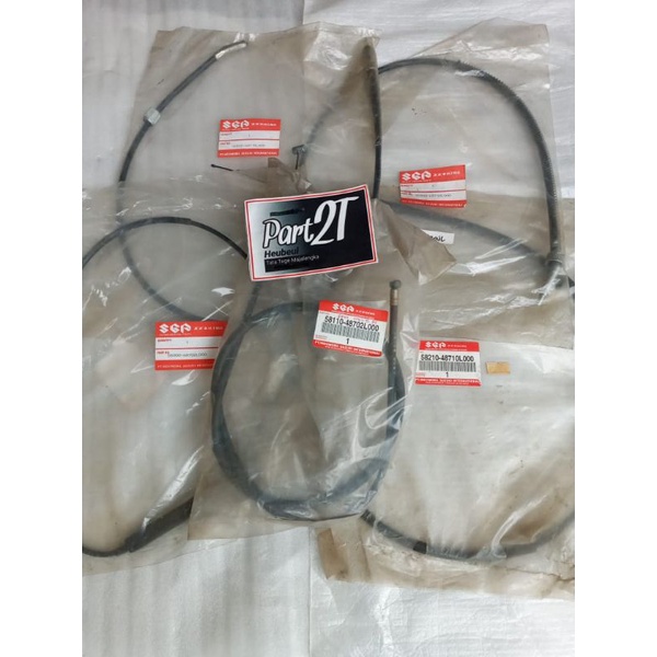 kabel tali cable kumplit set kit rpm gas rem spido kopling suzuki ts125 ts 125 Ts125 Ts 125
