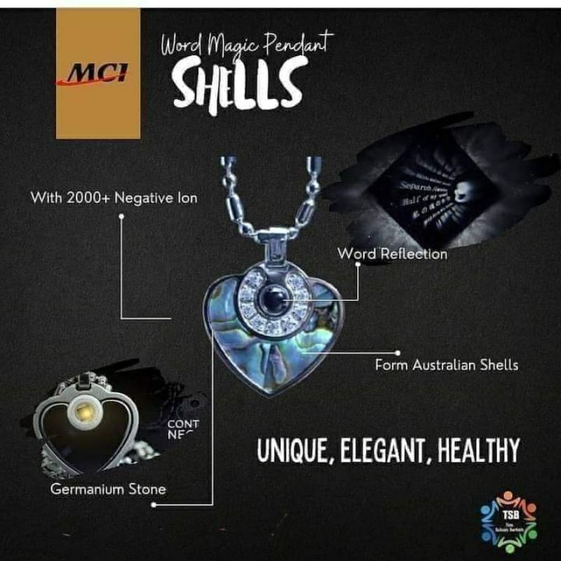 TERBARU KALUNG MCI_ KALUNG WMP SHELL MCI_ KALUNG LSW V2 SELL _ Kalung kesehatan pendant asli