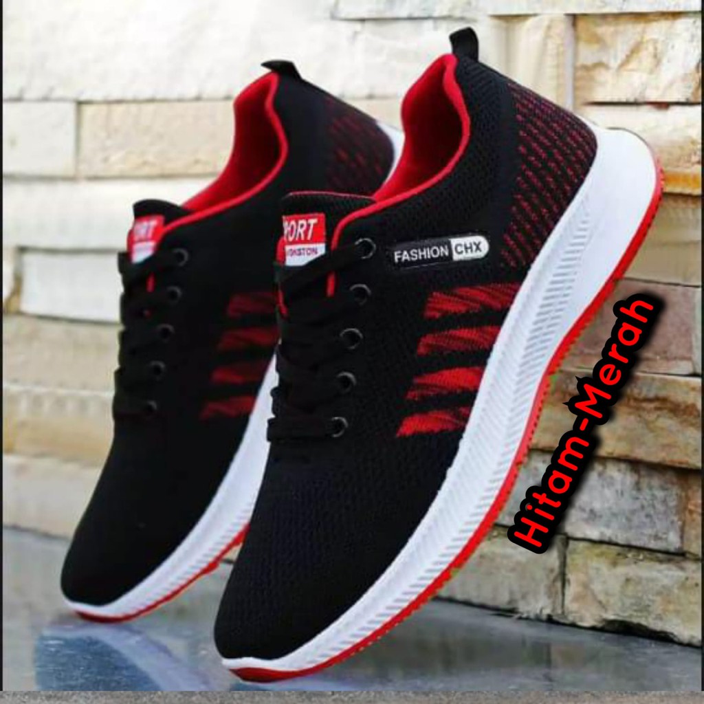 Sepatu Pria Sneakers Sport / Sepatu Running Pria / Sepatu Sporty Pria / Sepatu Olahraga