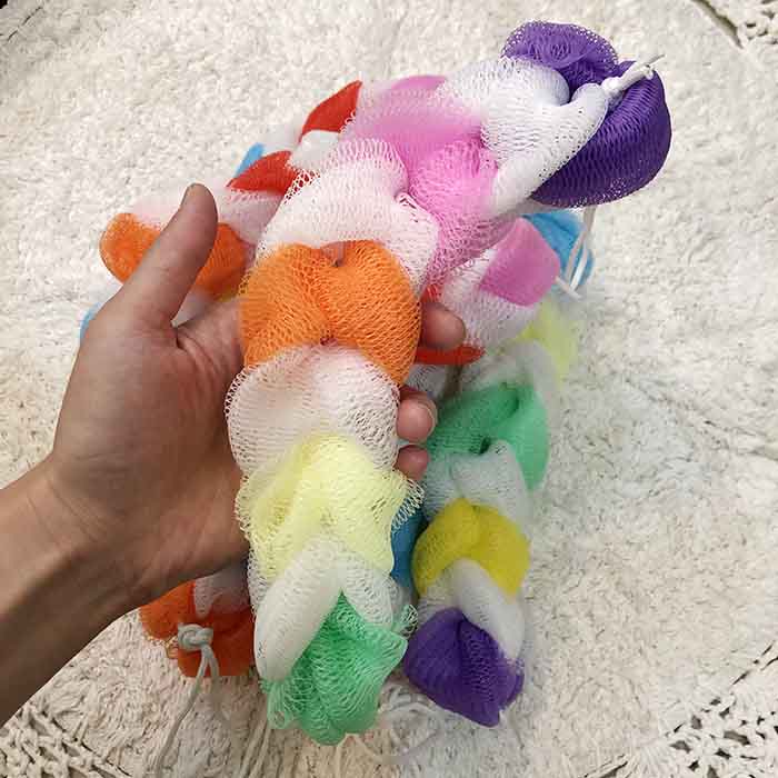 Spons Mandi Punggung Back Scrubber Puff- 1pcs