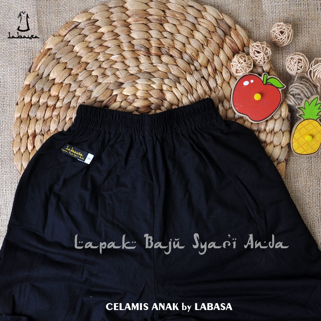 Celamis Anak Labasa | Celana Dalam Gamis  Anak Tebal Aladin Karet Kerut | Size S M L XL | Premium Quality