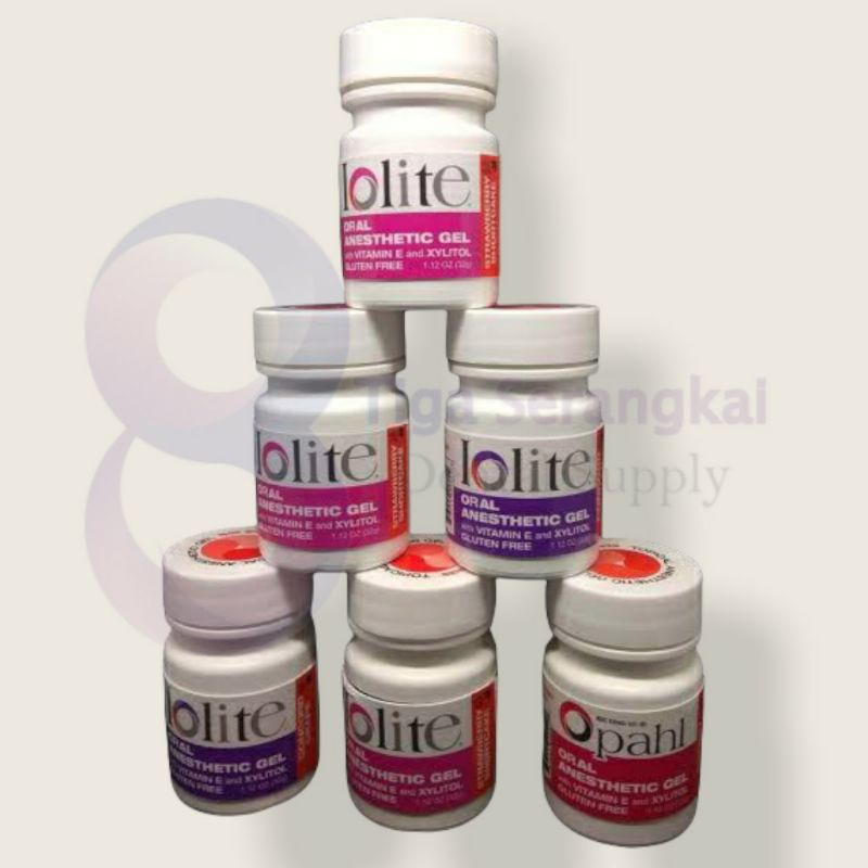 Iolite topikal anastesi / Iolite dental anasthetic gel / anestesi topical