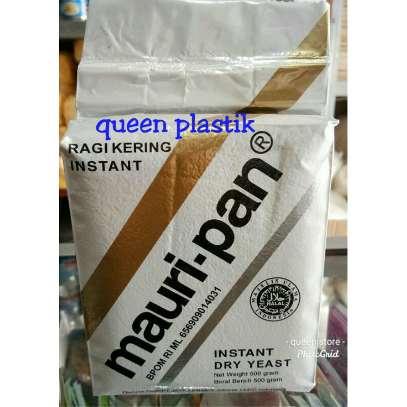

Mauripan ragi kering instant pengembang roti kue donat pizza 500 gr
