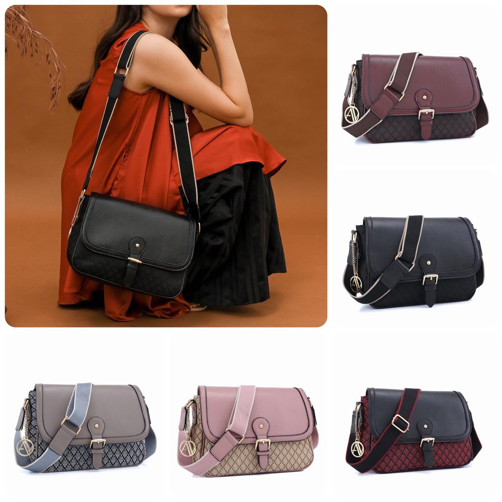 ANELA LYNE KHANSA SATCHEL SLING BAG 234#A085 ORIGINAL