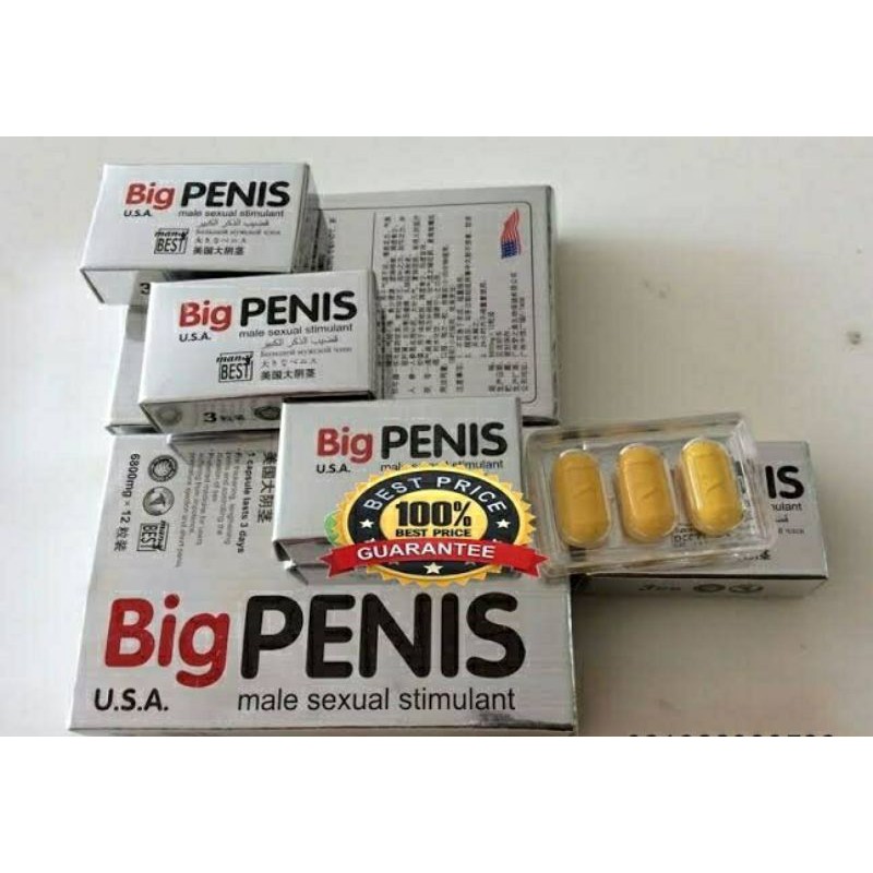 Suplemen Penambah Stamina Pria Bigpeniiss Original