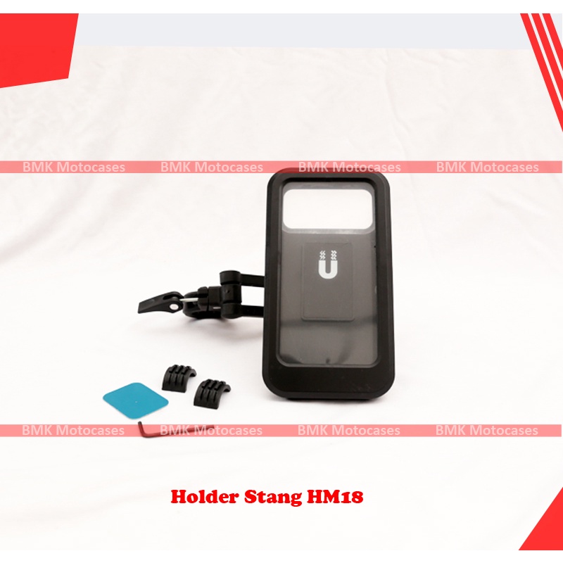 Holder Stang Motor HM18 HM-18 Waterproof Anti Air Holder Stang HM18