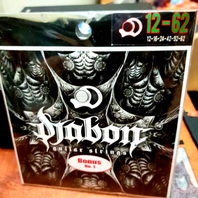 Senar Gitar Elektrik 6 string 12 - 62 djabon original