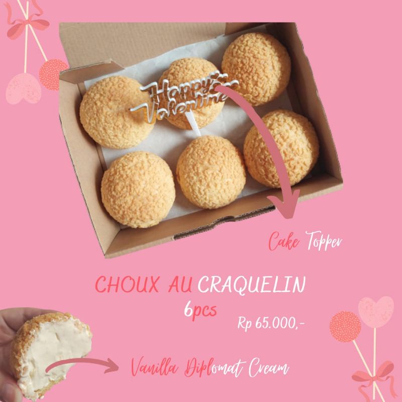 

Choux Au Craquelin Valentine Hampers