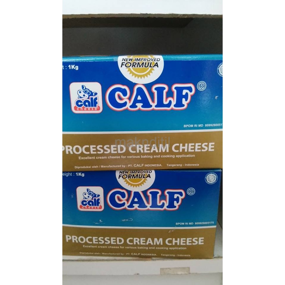 

cream cheese CALF bisa dikirim keluar kota HALAL