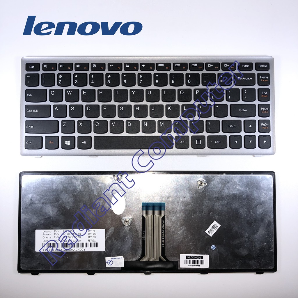 Keyboard Lenovo G400s G405s S410p