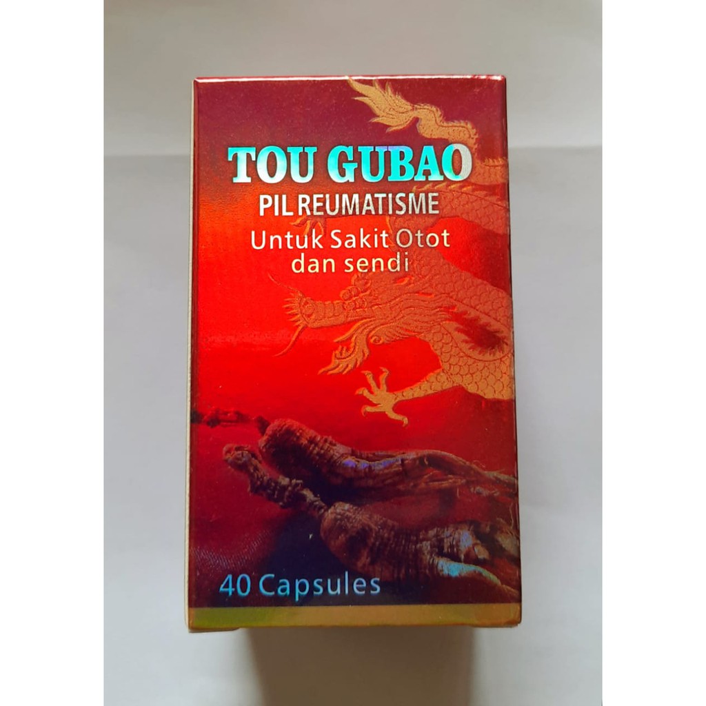 Obat Rematik TOU GUBAO PIL REUMATISME ORIGINAL - asam urat - herbal