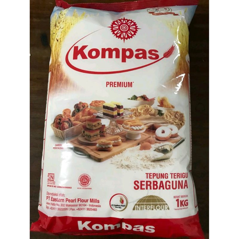 

Tepung Terigu KOMPAS 1KG