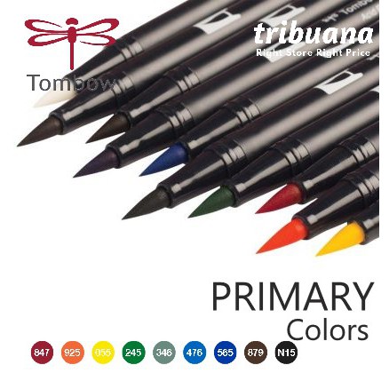 

Tombow ABT Dual Brush Pen Satuan - PRIMARY Colors