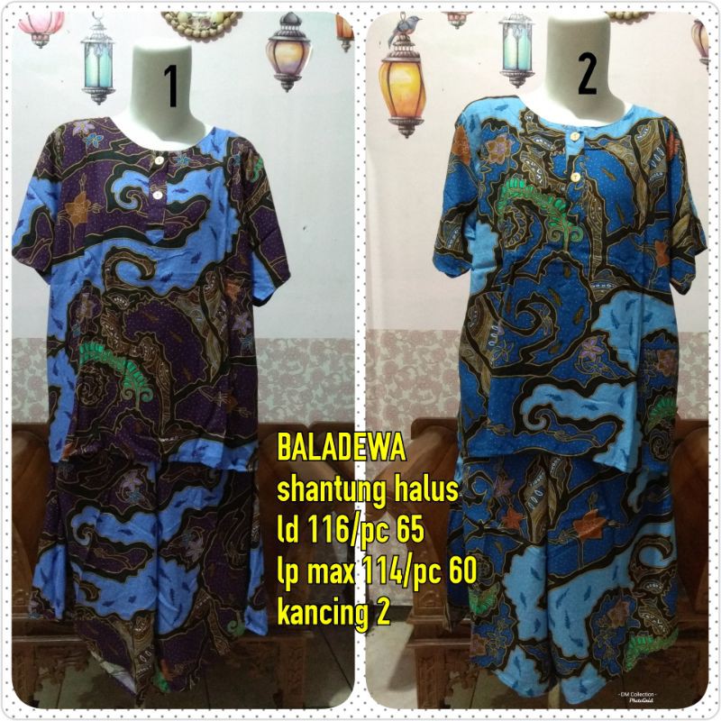 Setelan kulot Baladewa Shantung adem