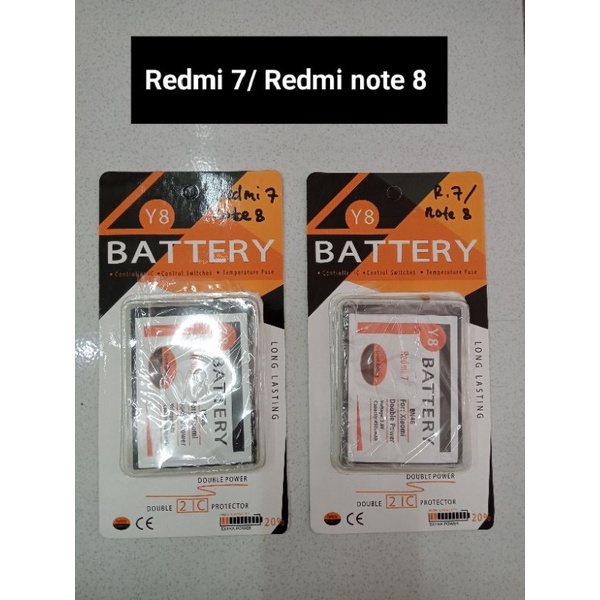 baterai redmi note 8/redmi 7 /BN 46 Double Power Y8