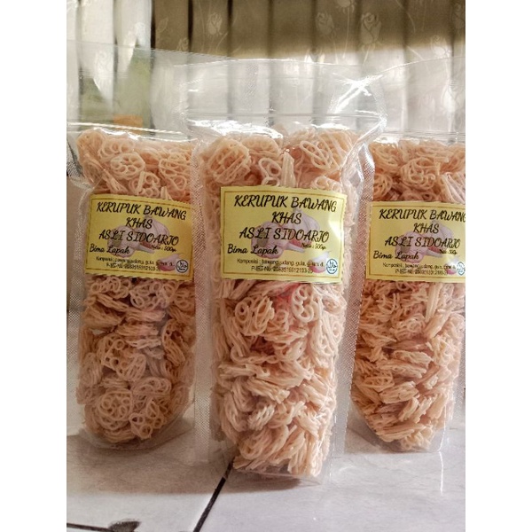 

Kerupuk Bawang Mentah