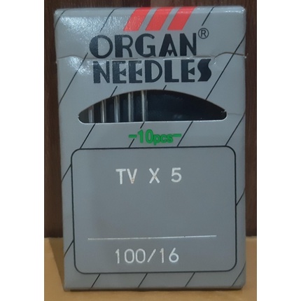 Jarum Mesin Jahit Mick up Organ JAPAN needles TVx5 / TV x 5